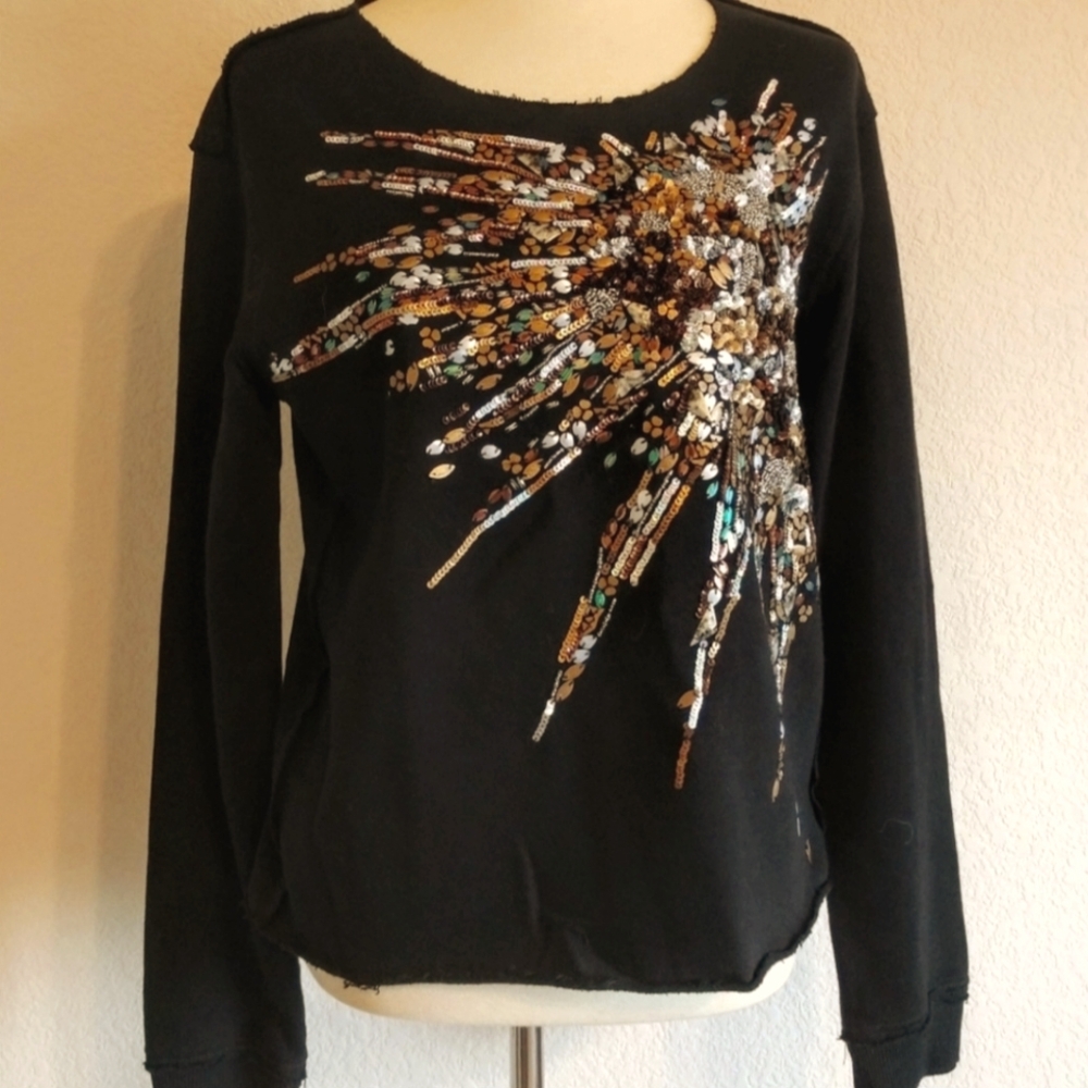 Embellished True Religion sweater